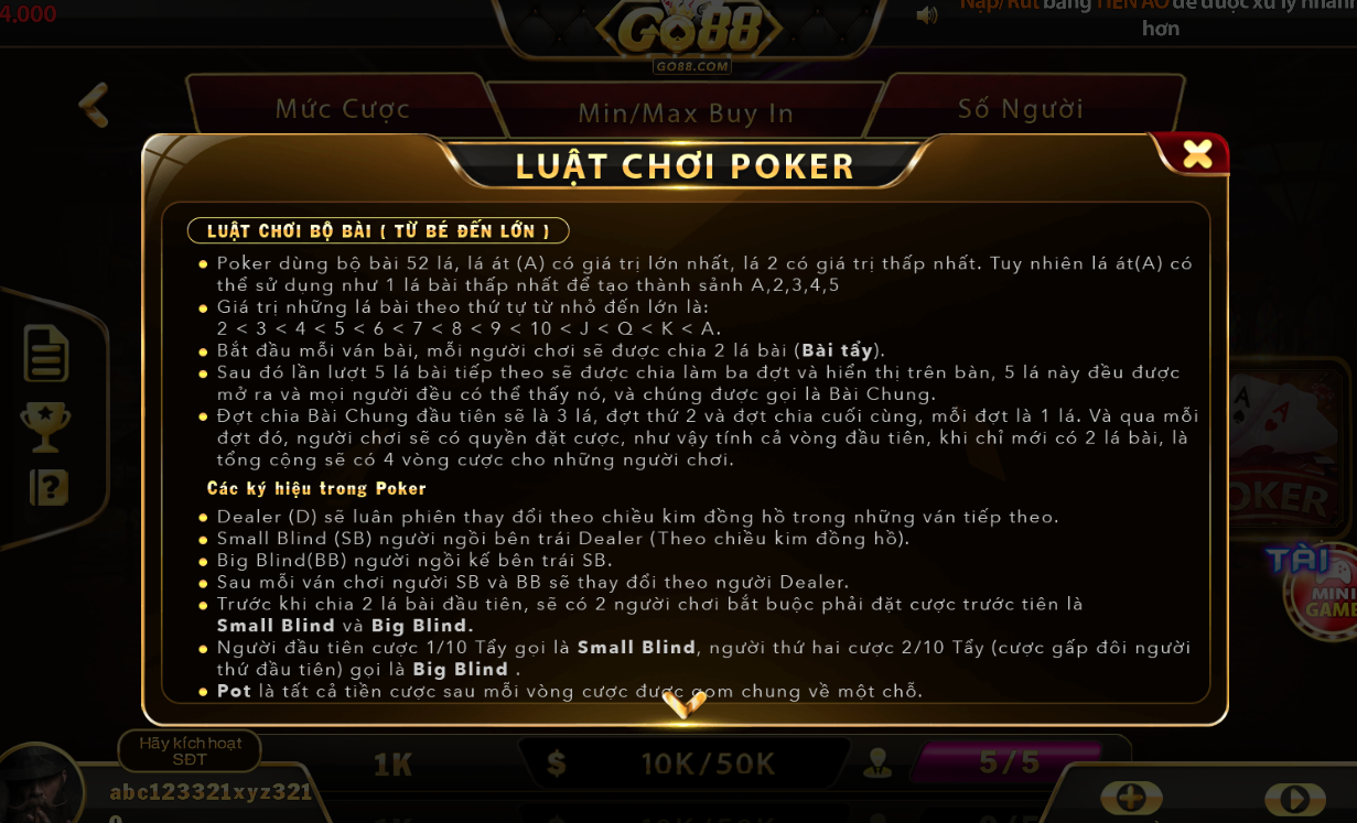 poker tai go88