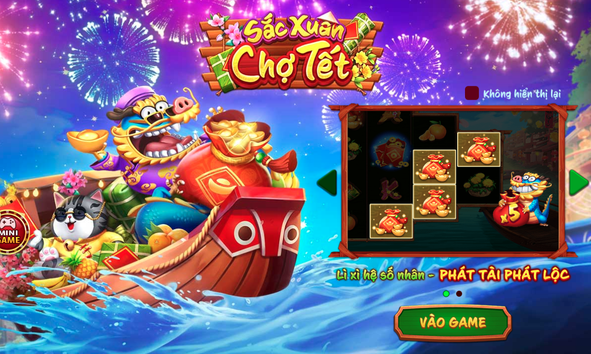 Sắc Xuân Chợ Tết Tại GO88