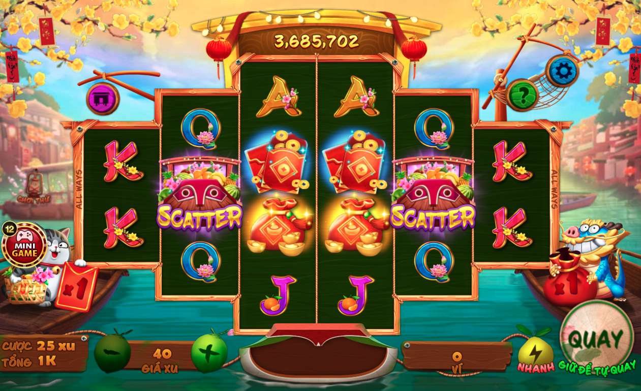 Sắc Xuân Chợ Tết Tại GO88 1
