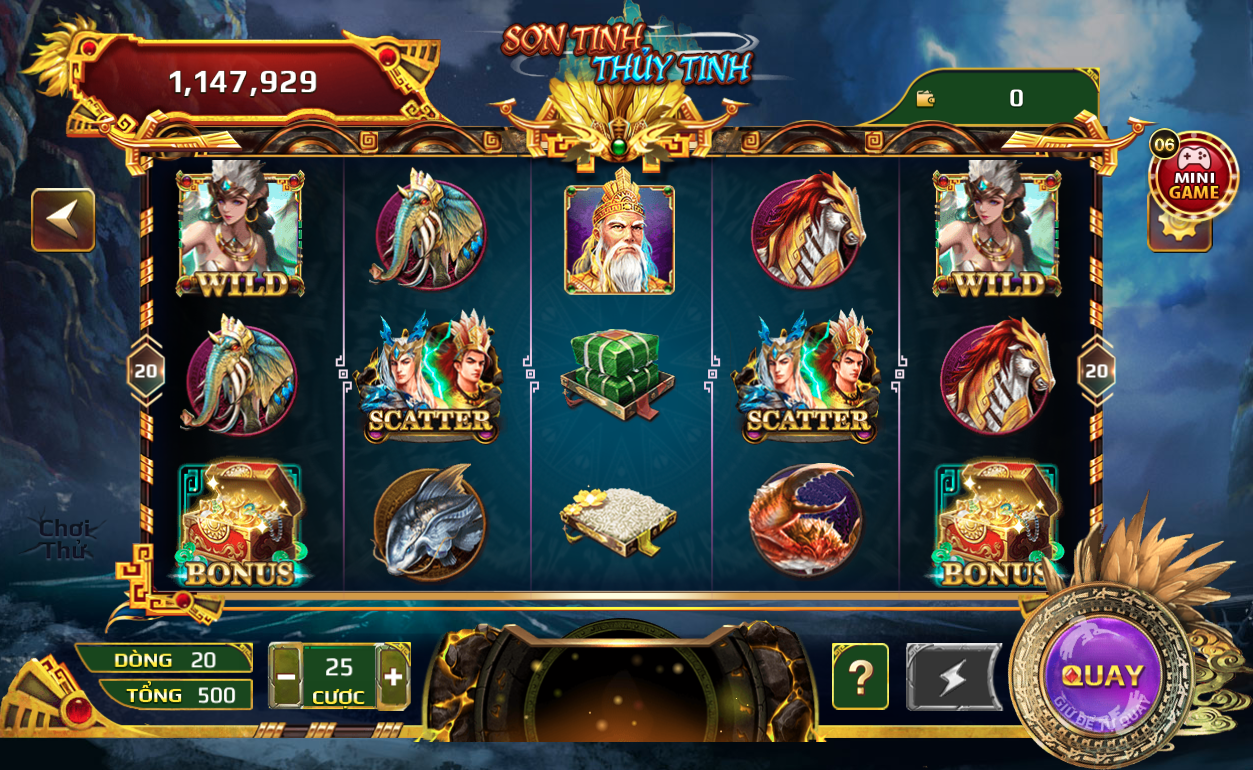 Game Sơn Tinh - Thủy Tinh Tại GO88 