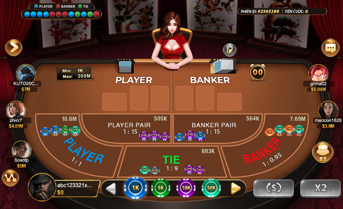 baccarat tại go88
